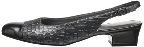 Trotters womens Dea, Dark Pewter, 10 Narrow