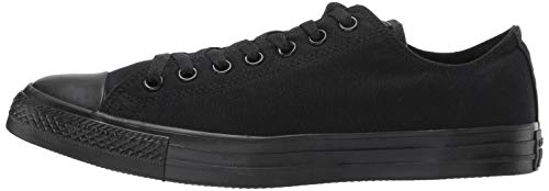 Converse Unisex Chuck Taylor All Star OX Sneaker (5 Men 7 Women, Black Monochrome)