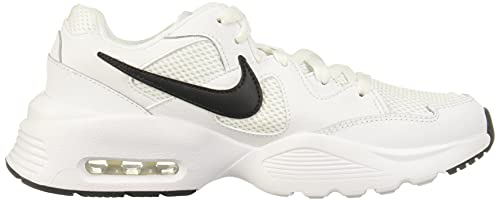 Nike Air Max Fusion Trainers Women White/Black - 8.5 - Low Top Trainers Shoes
