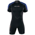 Henderson Men's 3mm Thermoprene Shorty, Black / Blue, Size - 2X-Large