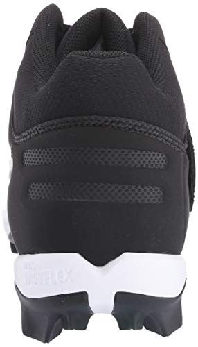 Nike Men's Alpha Huarache Varsity Keystone Mid Molded Baseball Cleat Black/White Size 11.5 M US