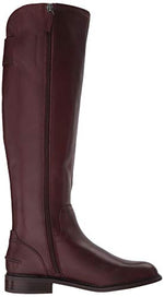 Franco Sarto Women's Henrietta Boot (9 M US, Dark Burgundy Bally Premium Leather)