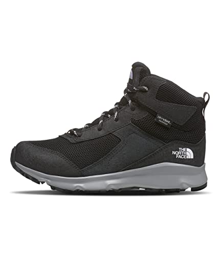 THE NORTH FACE Jr Hedgehog Hiker II Mid WP, TNF Black/Meld Grey, 1.5