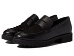 Cole Haan Newburg Lug Loafer Black Leather 10 B (M)