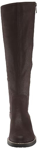 Donald Pliner Women's Philipa Knee High Boot, Dark Brown, 8.5