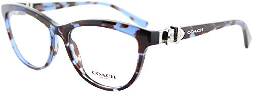 Coach HC6087-5392 Eyeglasses Blue Tortoise w/demo lens 53mm
