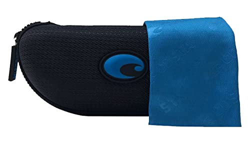 Costa Del Mar Caballito 6S9025 902512 59MM 10 Tortoise/Green Mirror 580g Polarized Rectangular Sunglasses for Men + BUNDLE with Designer iWear Eyewear Kit