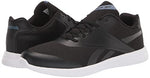 Reebok Men's Stridium Walking Shoe, Black/White/Blue Slate, 10