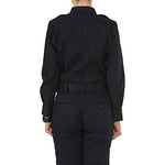 5.11 Women's TACLITE PDU Class-A Long Sleeve Tactical Shirt, Style 62365, Midnight Navy, XL Tall