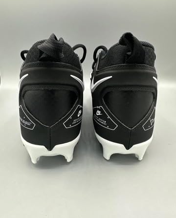 Nike Alpha Menace Pro 3 Men's Football Cleats (us_Footwear_Size_System, Adult, Men, Numeric, Medium, Numeric_11) Navy Blue/White