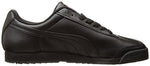 PUMA Mens Roma Sneaker, Basic black-black, 11