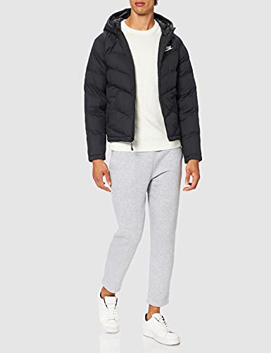 Nike Boy's Sportswear Synthetic Fill Jacket (Little Kids/Big Kids) Black/Black/Black/White MD (10-12 Big Kid)