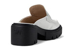 Stuart Weitzman Soho Mule White 7 B