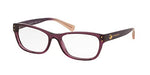 Coach Eyeglasses HC 6082 5351 Transparent Purple