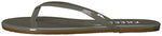 TKEES Women's Glosses Flip Flop, Sweet Smoke, 9 B US