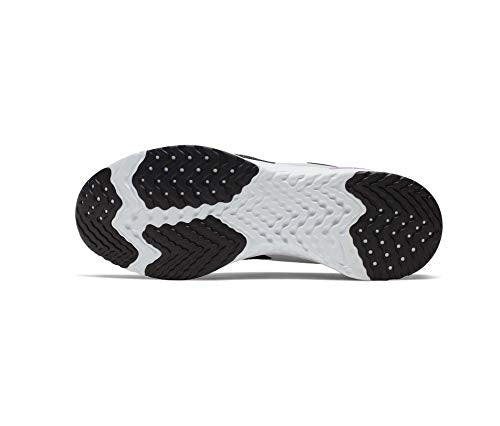 Nike Women's Odyssey React 2 Flyknit Running Shoes (Pure Platinum/Black-White, 11.5)