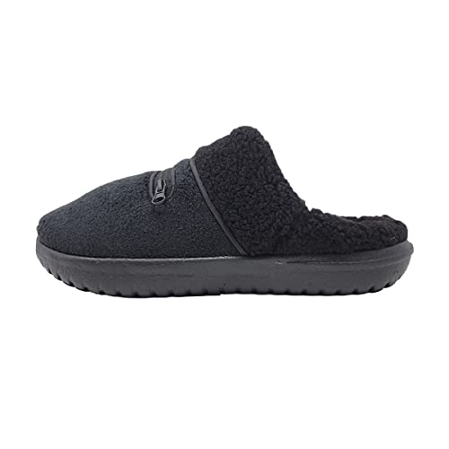 Nike Womens Burrow NA Slipper, Black/DK Smokey Grey-Black, 11 M US