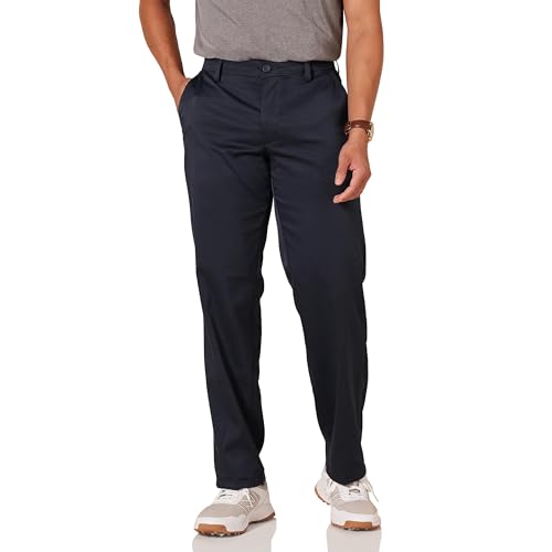 Amazon Essentials Men's Classic-Fit Stretch Golf Pant (Available in Big & Tall), Navy, 36W x 30L