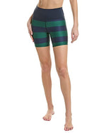 Beach Riot Bike Shorts Verdant Rugby Stripe SM