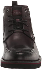 Rockport Men's Mitchell Moc Boot Ankle, Burgundy, 8.5
