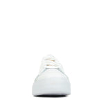 Nike Blazer Low Platform DJ0292-100 Womens Casual Shoes (White/White-Black)