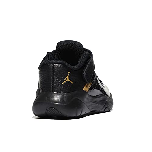 Jordan 11 CMFT Low (Toddler) Black/Metallic Gold 8 Toddler M