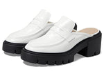 Stuart Weitzman Soho Mule White 7 B