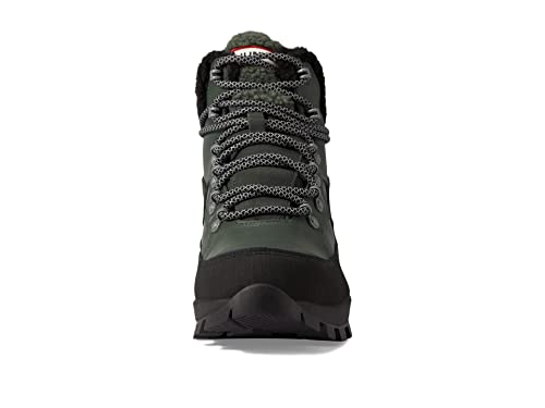 Hunter Explorer Leather Boot Olive/Black 7 M