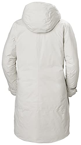 Helly-Hansen Womens RWB Down Parka, 823 Nimbus Cloud, X-Small