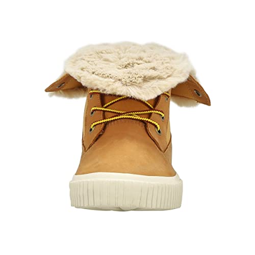 Timberland Skyla Bay Fleece Fold-Down Wheat Nubuck 7 B (M)