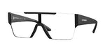 BE4291 34641W 38MM Matte Black/Clear Rectangular Sunglasses for Men + BUNDLE with Designer iWear Eyewear Kit