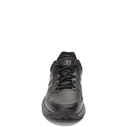 New Balance Men's 411 V1 Training Shoe, Black/Black, 8.5 X-Wide