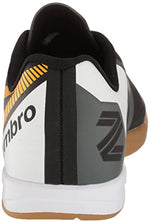 Umbro Men's Sala Z Liga Sneaker, Black/Saffron/White, 12