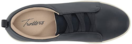 Trotters Women's Avrille Sneaker, Navy, 9 Wide