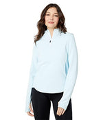 Spyder Women's Aspire Fleece Jacket, Frost White Melange, Medium