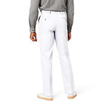 Dockers Men's Classic Fit Signature Khaki Lux Cotton Stretch Pants (Regular and Big & Tall), Paper White, 36W x 29L