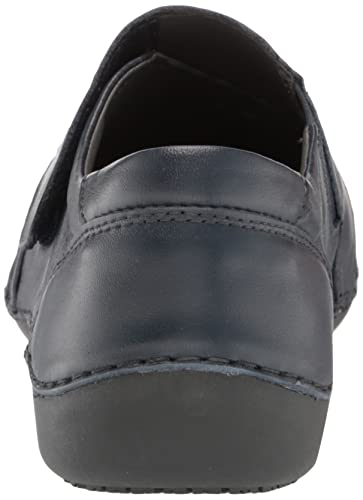 Propét Women's Calliope Loafer Flat, Navy, 7.5