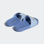 adidas Adilette Shower Blue Dawn/Gold Metallic 8 B (M)