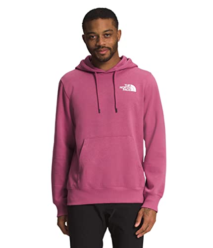 THE NORTH FACE Box NSE Pullover Hoodie - Men's Red Violet/TNF Black, XXL