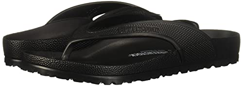 Birkenstock Unisex Flip Flop Sandal, Black, 11 US Women