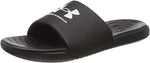 Under Armour Men's Ansa Fix Slide Sandal, Black (004)/Black, 12