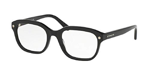 COACH HC6094-5420 Eyeglasses, Black Frame 54mm w/Clear Demo Lens