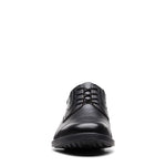 Clarks Men's Driver Sneaker, Black Black Leather, 7.5