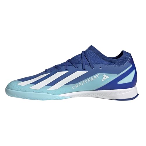 adidas Mens X Crazyfast.3 Indoor Soccer Cleats - Blue - Size 11 M
