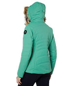 Obermeyer Tuscany II Jacket for Women - Front Zip Closure, Long Sleeves and Internal Cuffs, and Gorgeous Snow Jacket Eucalyptus 10 One Size
