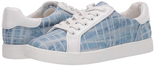 Circus NY by Sam Edelman Womens Devin Denim Acid Plaid Oxfords 9 M