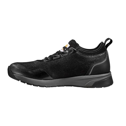 Carhartt Men's Force EH Nano Toe Sneaker, Black, 8