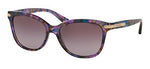 Coach HC8132 52888H 57M Confetti Purple/Purple Gradient Cat Eye Sunglasses For Women+ BUNDLE with Designer iWear Eyewear Kit