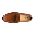 Florsheim Talladega Moc Toe Bit Driver Mens Slip On 105 2E US Cognac