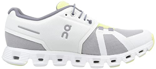 On Running Men's Cloud 5 Push Undyed-White/Glacier Running Shoes UK - P, Undyed-White | Glacier, 7.5 UK
